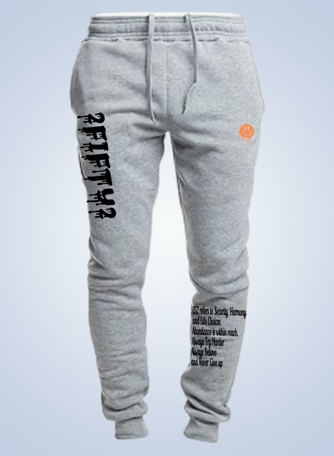 Plus size 2 piece Sweatsuit Jogger set for men