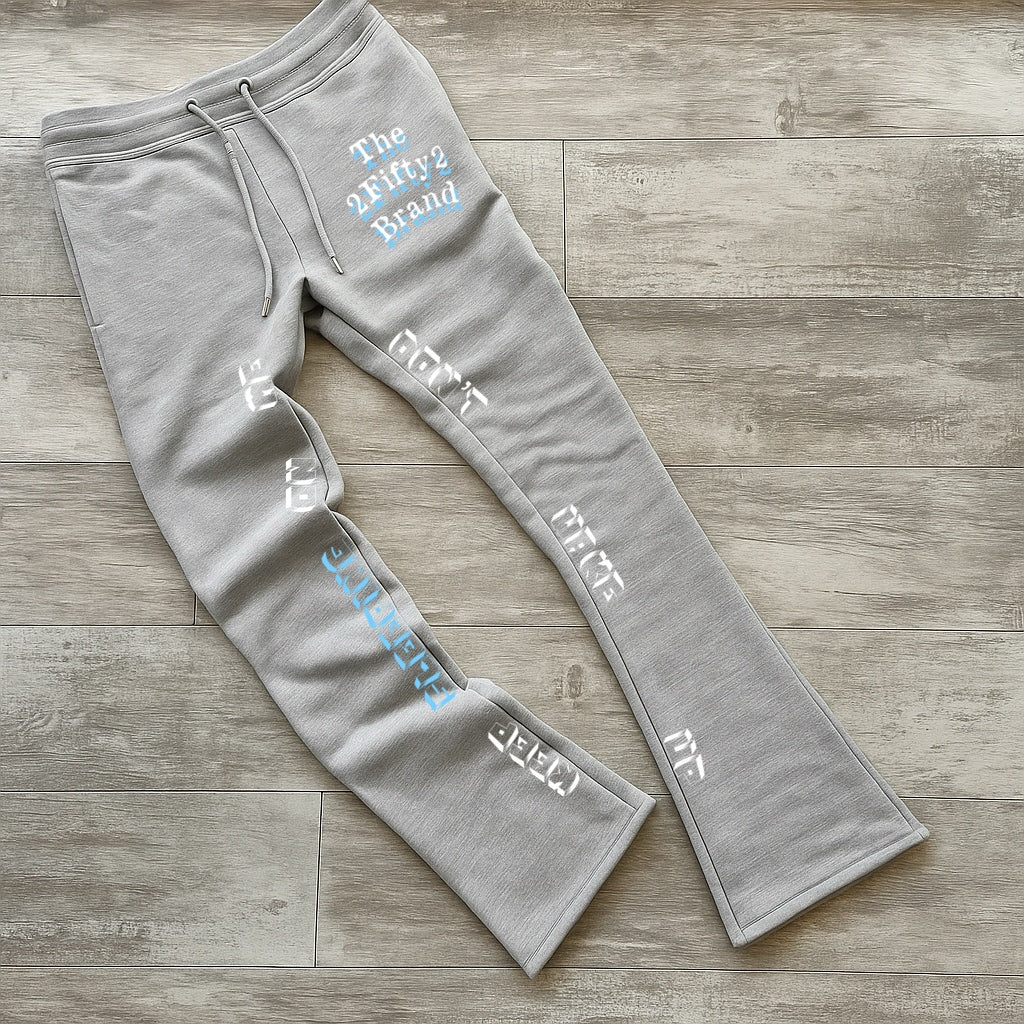 Unisex 2 piece flare bottoms jogger sweatsuit