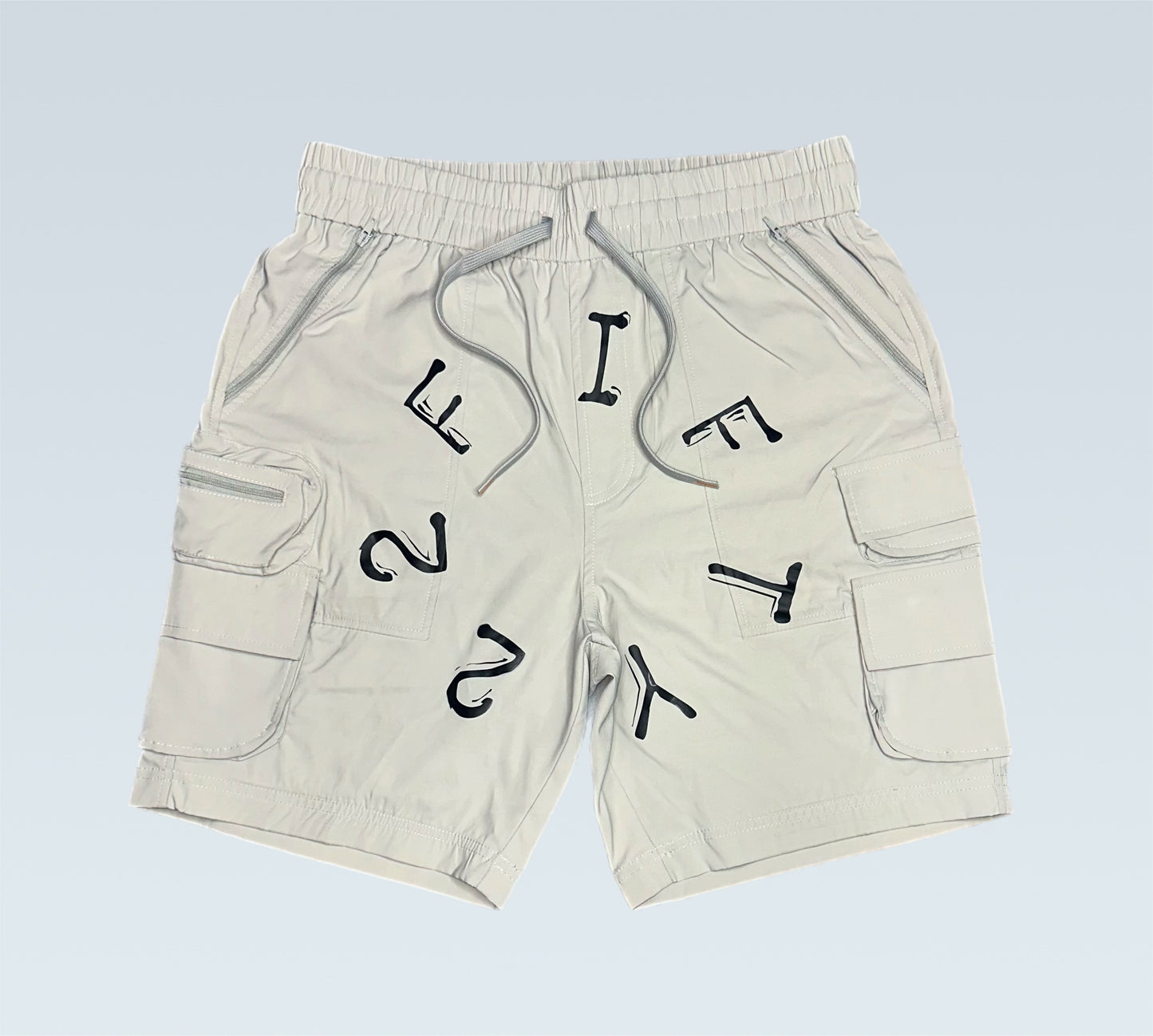 Plus size Men’s gray 2fifty2 brand cargo shorts