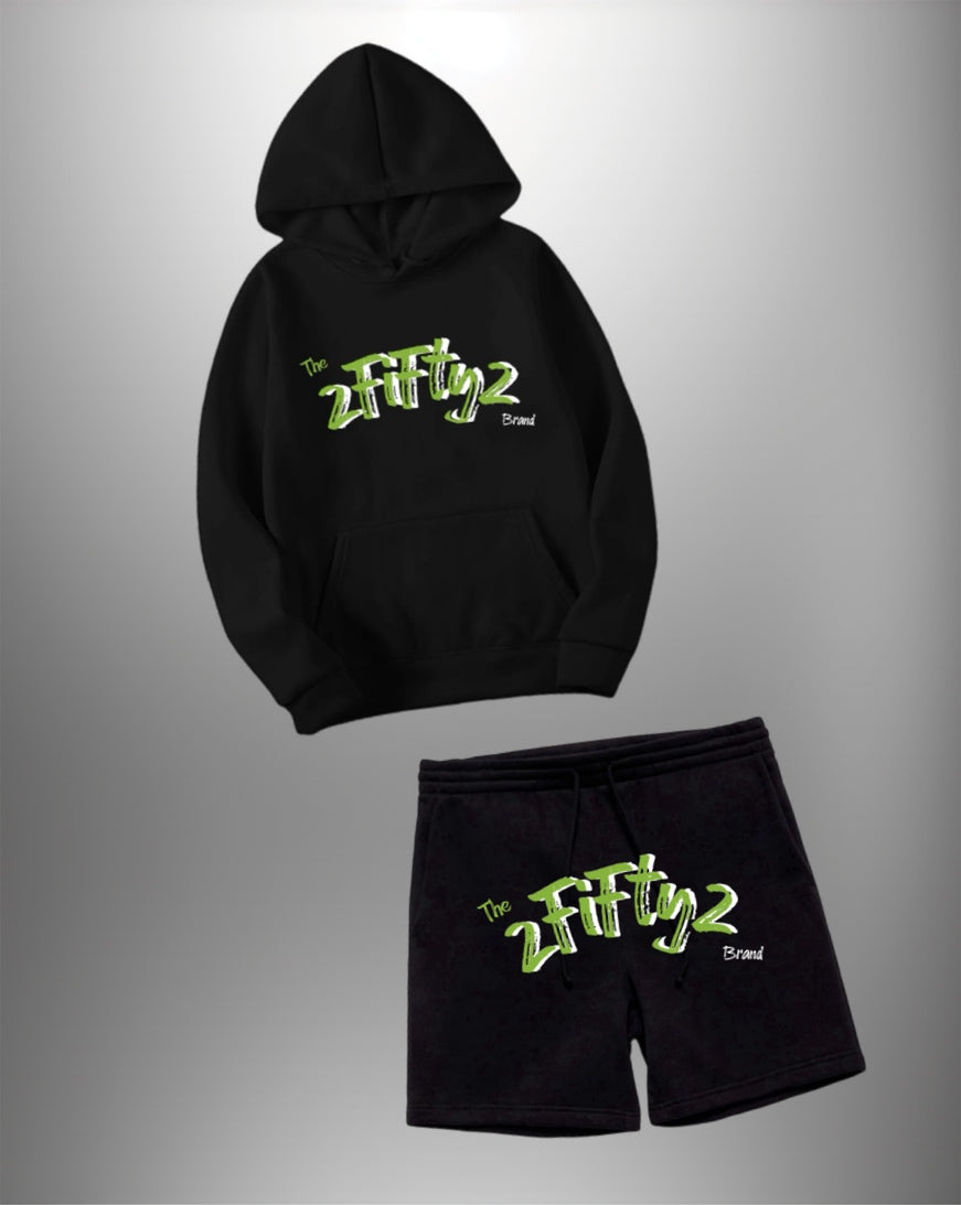 Men’s fleece hoodie short set by the 2fifty2 brand