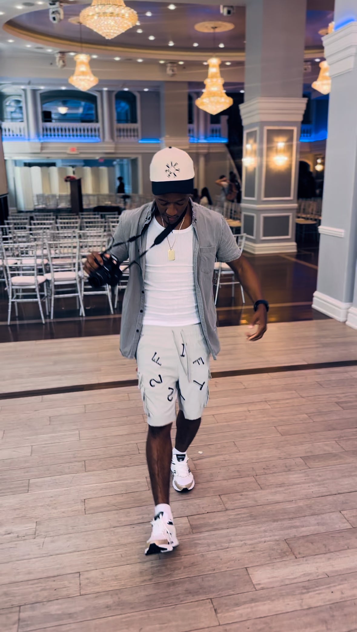 Men’s denim button down shirt by The 2Fifty2 Brand