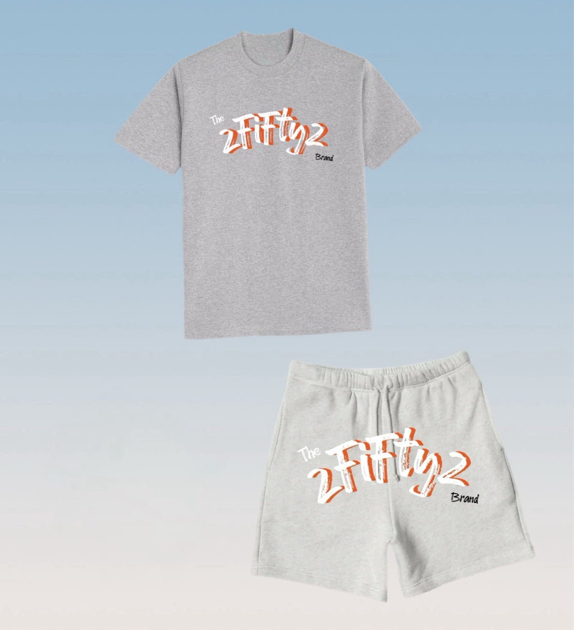 Boys gray short set by the 2fifty2 brand
