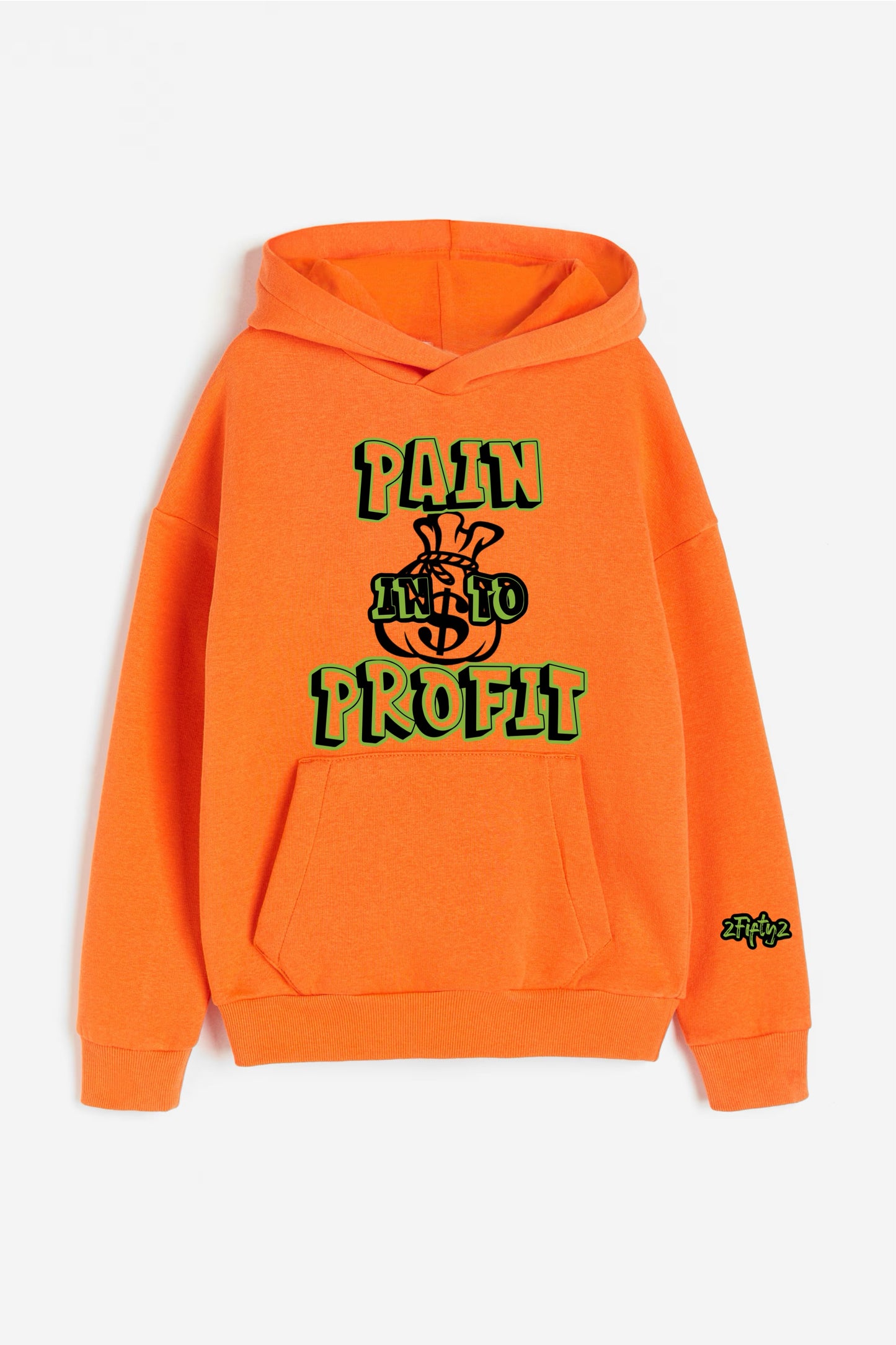 Plus size “Turn pain into profit” Pullover hoodie