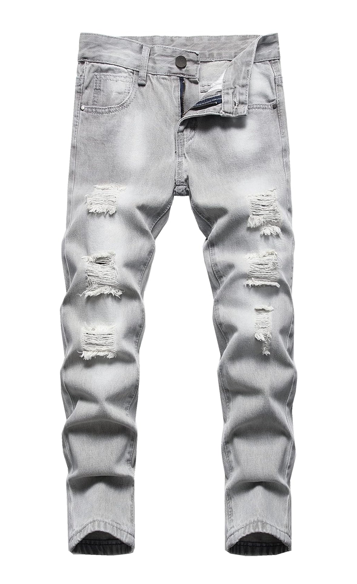 Boys skinny slim fit distressed jeans by the 2fifty2 brand