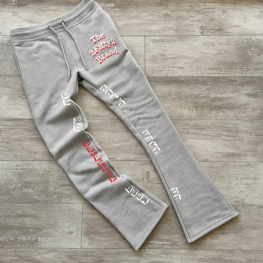Plus size Unisex 2 piece flare bottoms jogger sweatsuit