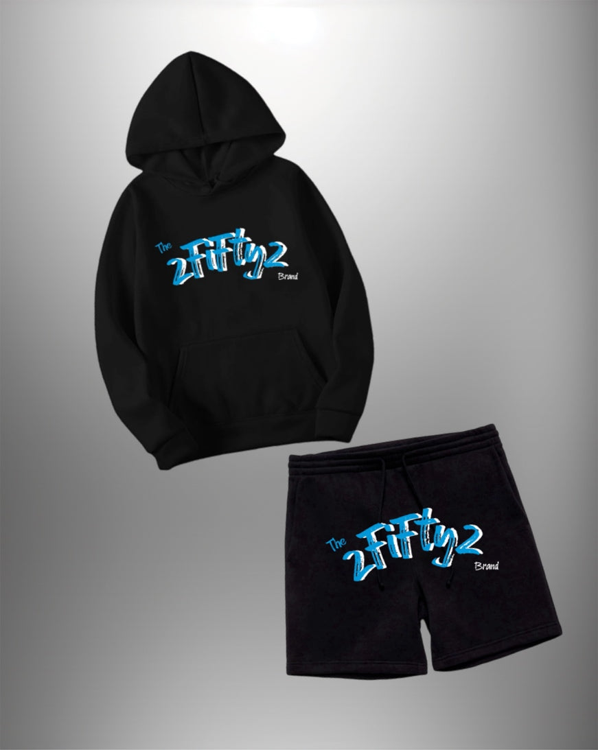Men’s fleece hoodie short set by the 2fifty2 brand
