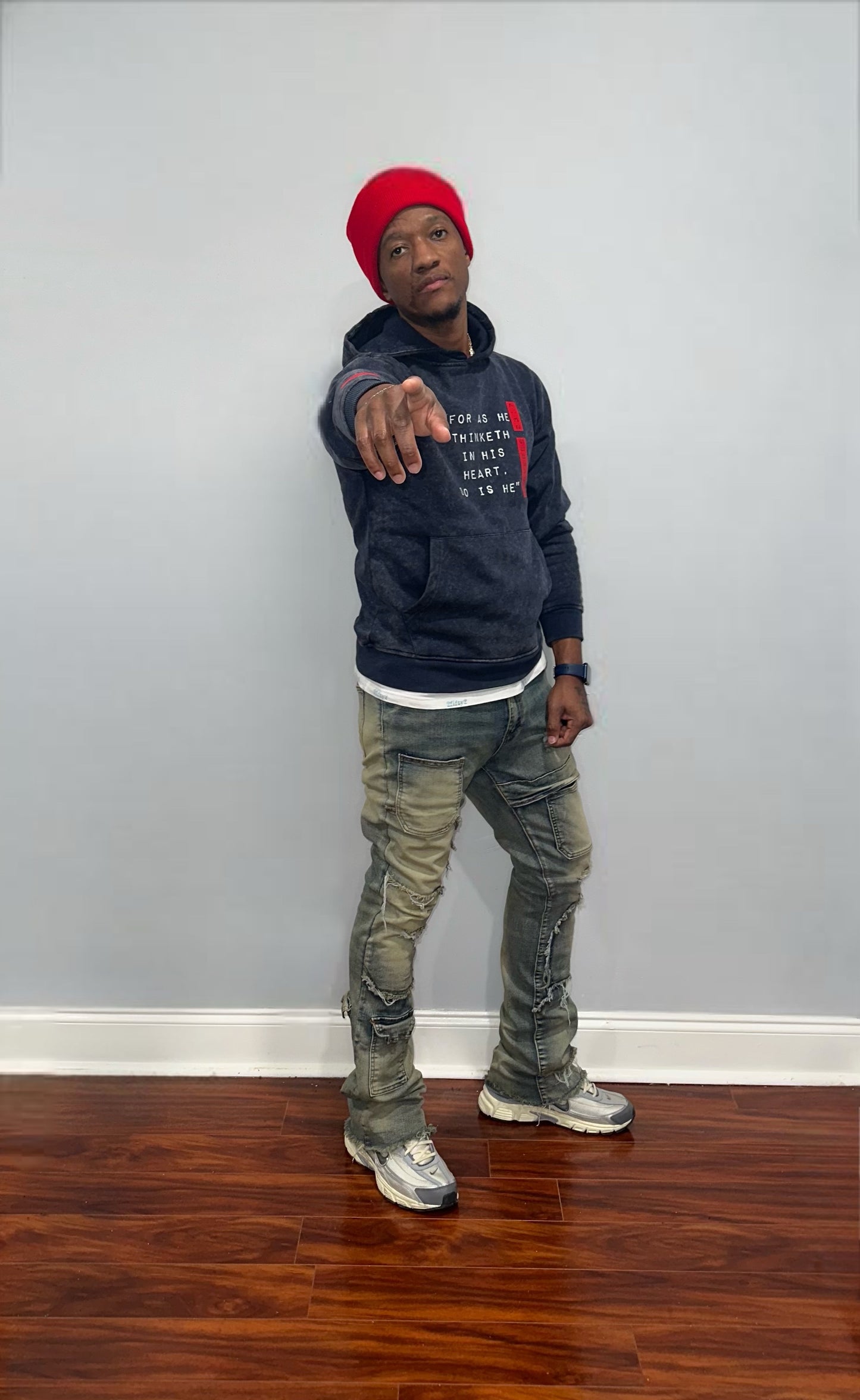 Plus size Unisex acid wash proverbs 23:7 hoodie by the 2fifty2 brand