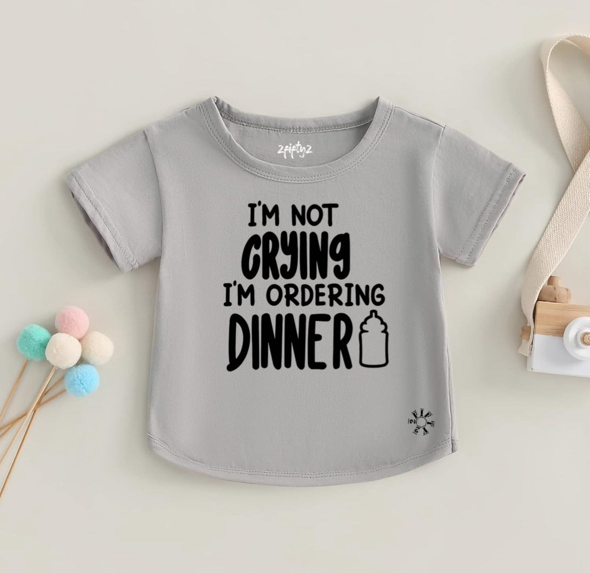 Infant + Newborn 2Fifty2 brand graphic tee shirt