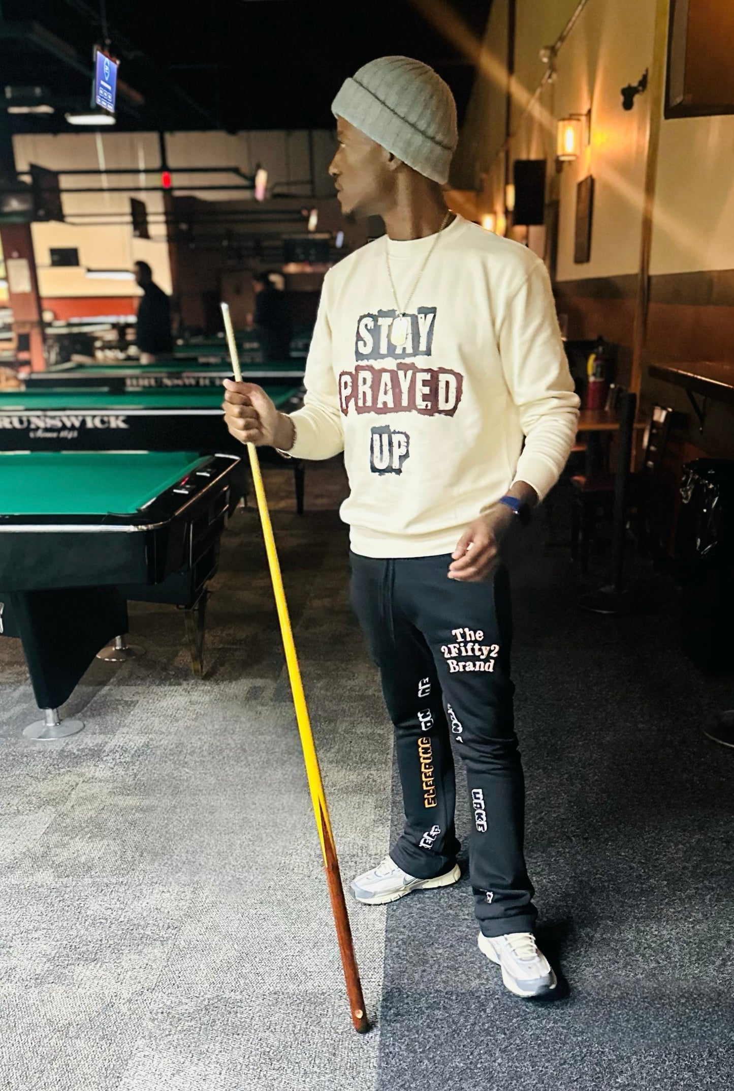 Plus size Unisex “stay prayed up” Crew sweatshirt