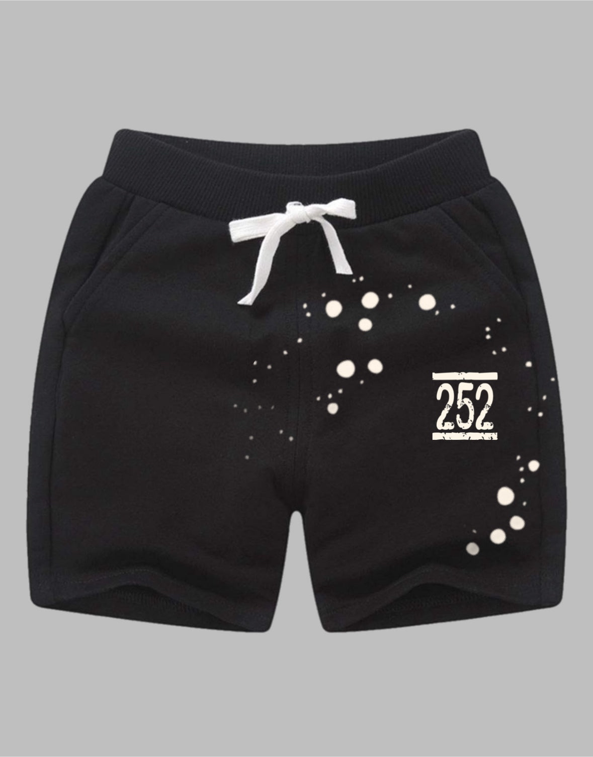 Boys “252 spot” sweat shorts by the 2fifty2 brand