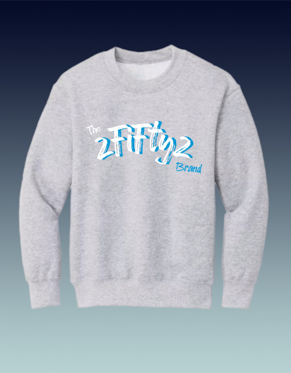 Plus size Men’s crew neck sweatshirt short set by the 2fifty2 brand