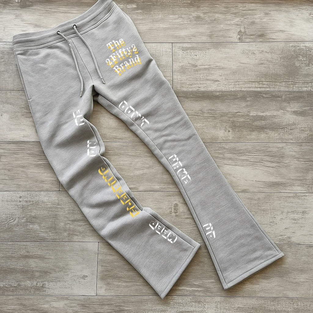Plus size Unisex 2 piece flare bottoms jogger sweatsuit