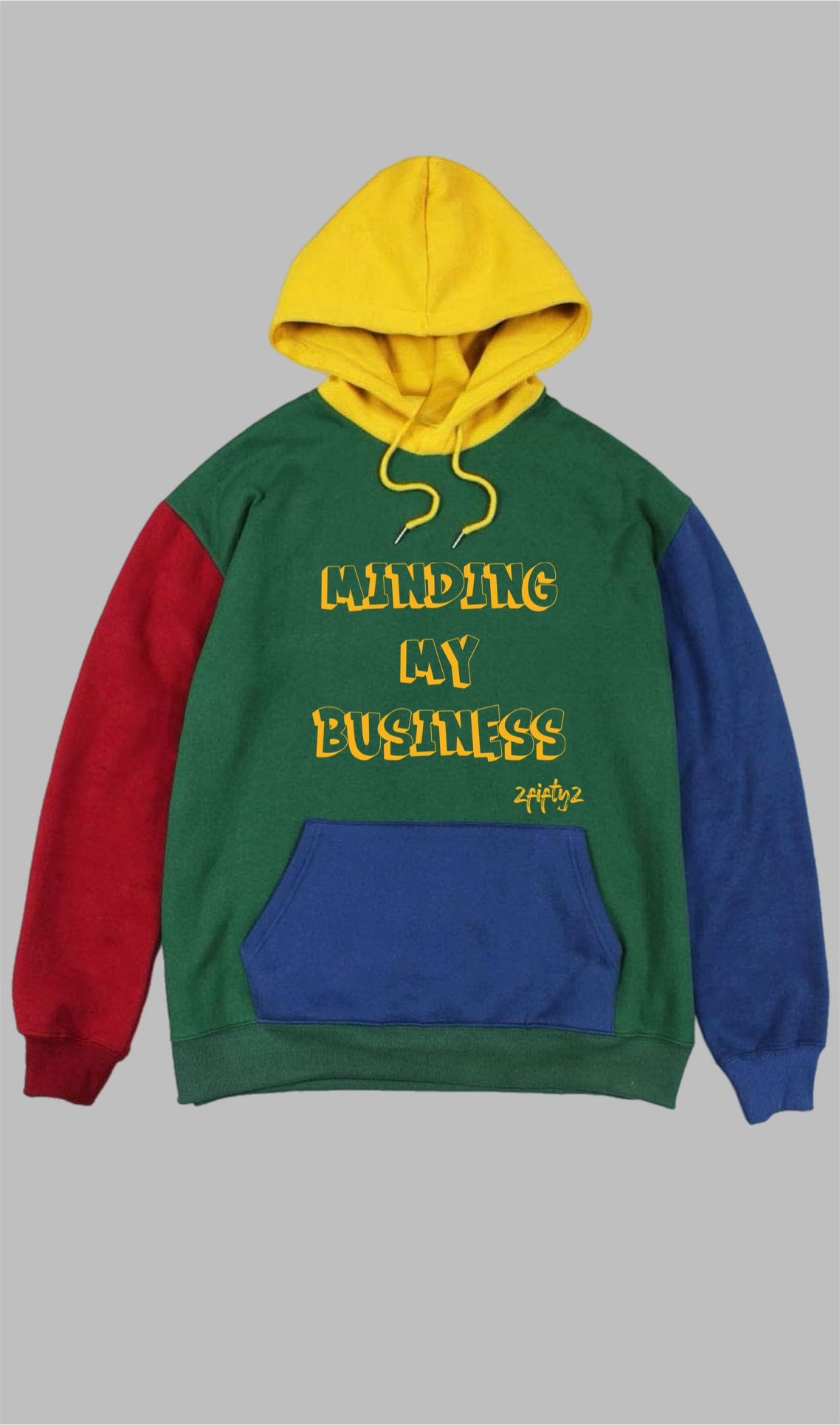 Men’s multi-color pullover hoodie