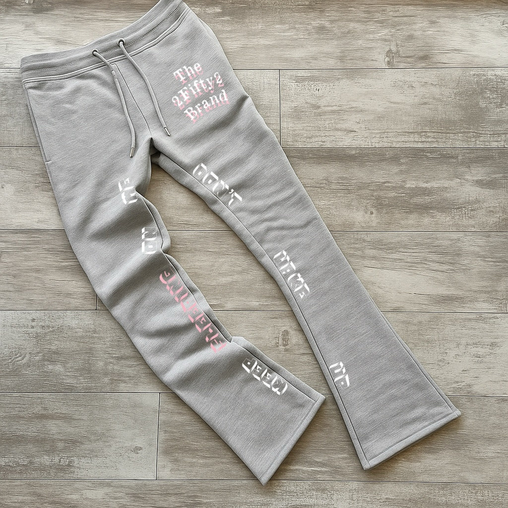 Plus size Unisex 2 piece flare bottoms jogger sweatsuit