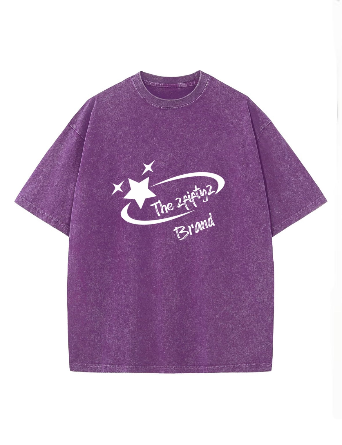 Plus size Heavy weight Acid wash “shooting star” tee shirts