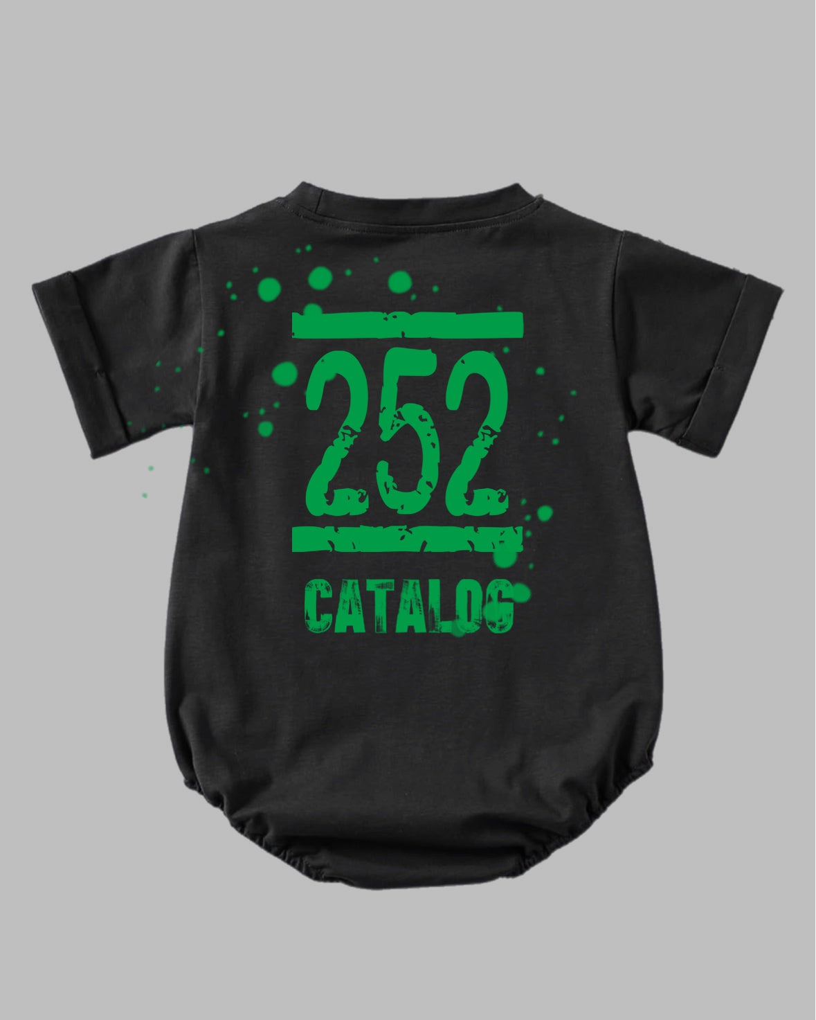 Infant + Newborn 2Fifty2 brand spot romper bodysuit