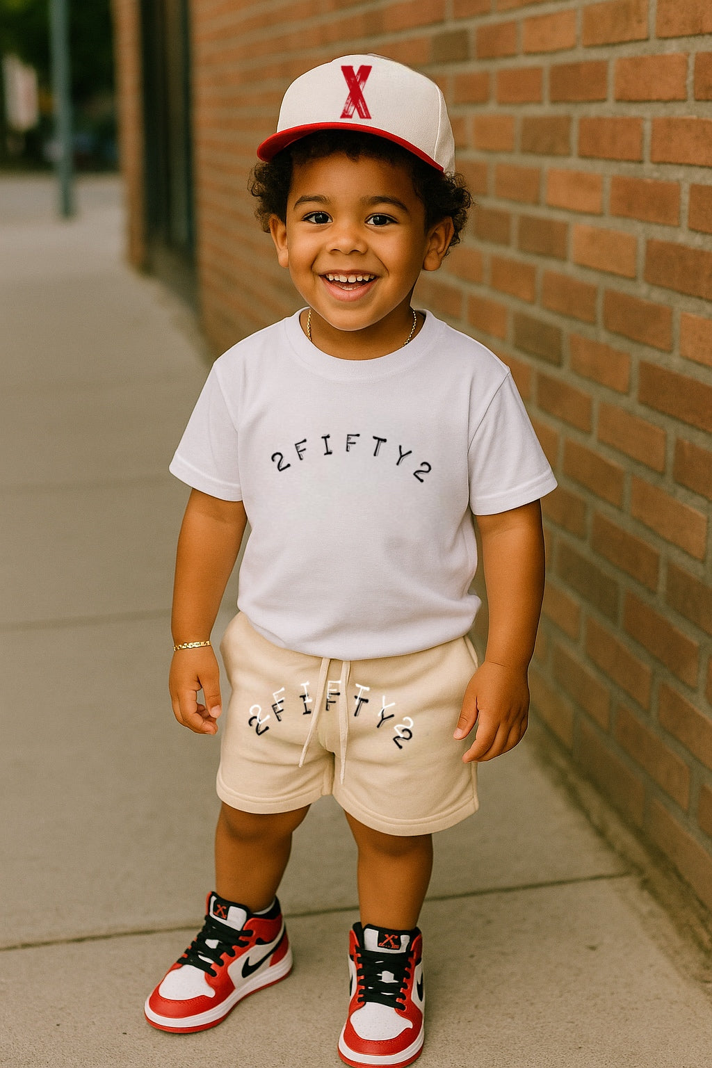 Infant Boys 2fifty2 brand sweat shorts