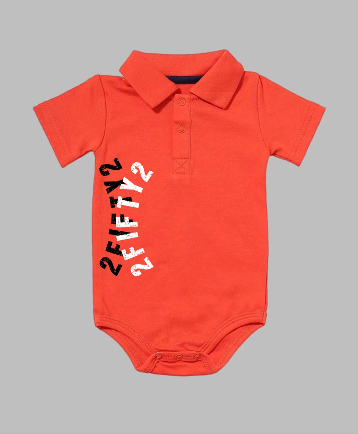 Infant + Newborn polo 2Fifty2 collard shirt