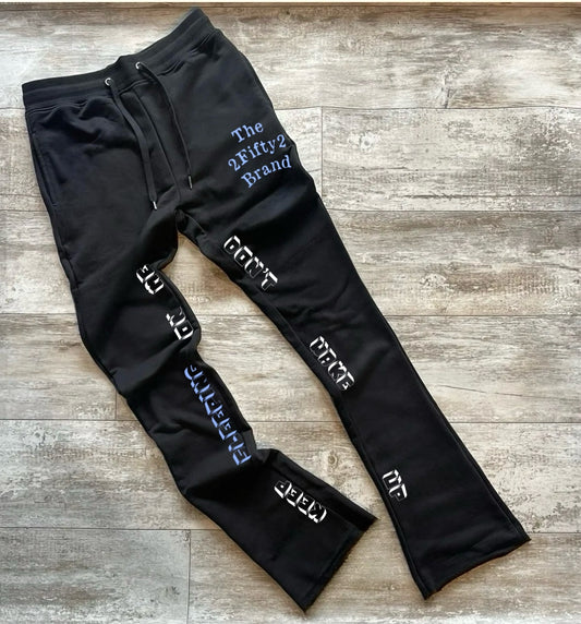 Unisex 2Fifty2 Brand Flare bottom jogger sweatpants