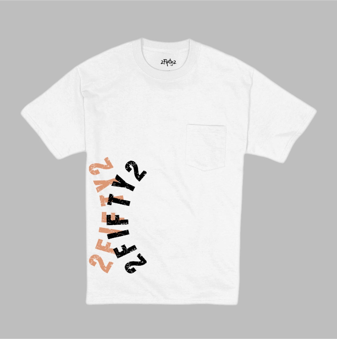 Plus size Men’s chest pocket t shirt