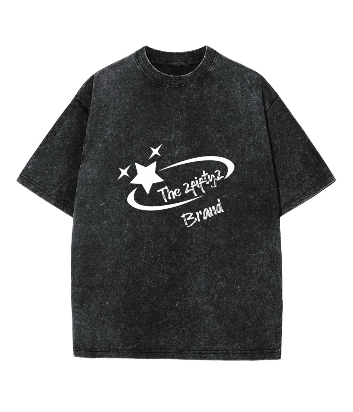 Plus size Heavy weight Acid wash “shooting star” tee shirts