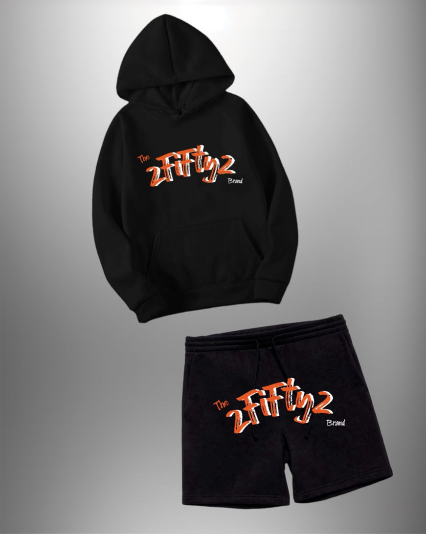 Men’s fleece hoodie short set by the 2fifty2 brand