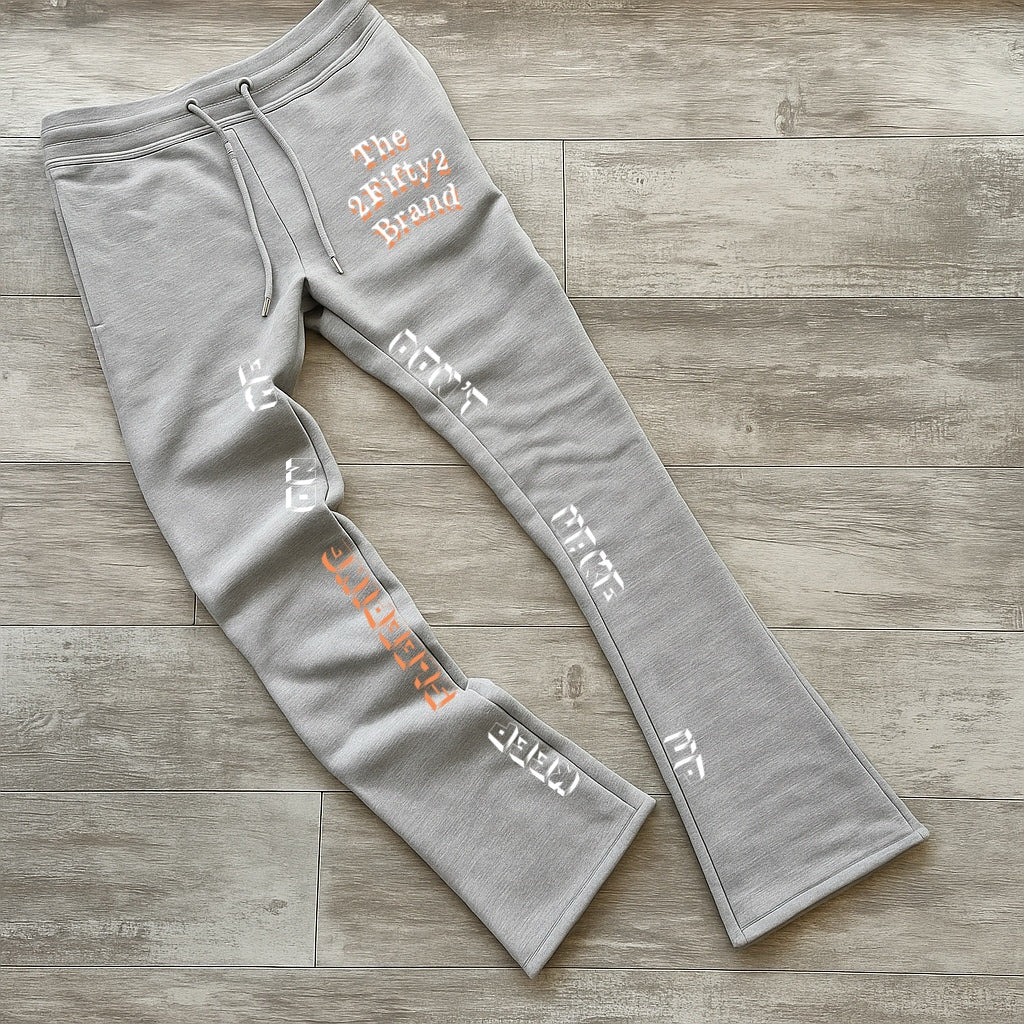 Unisex 2 piece flare bottoms jogger sweatsuit
