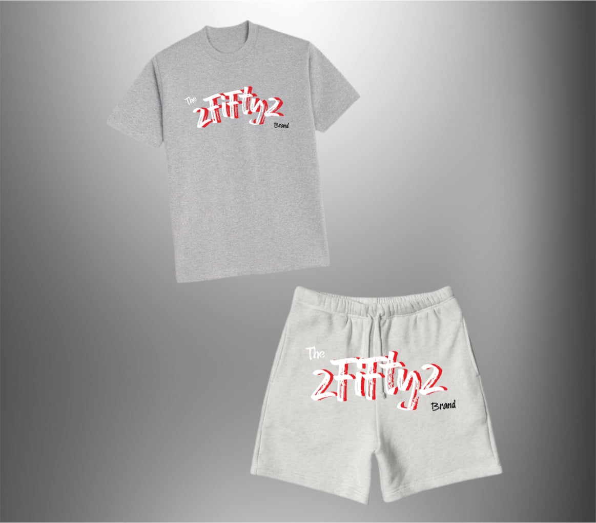 Boys gray short set by the 2fifty2 brand