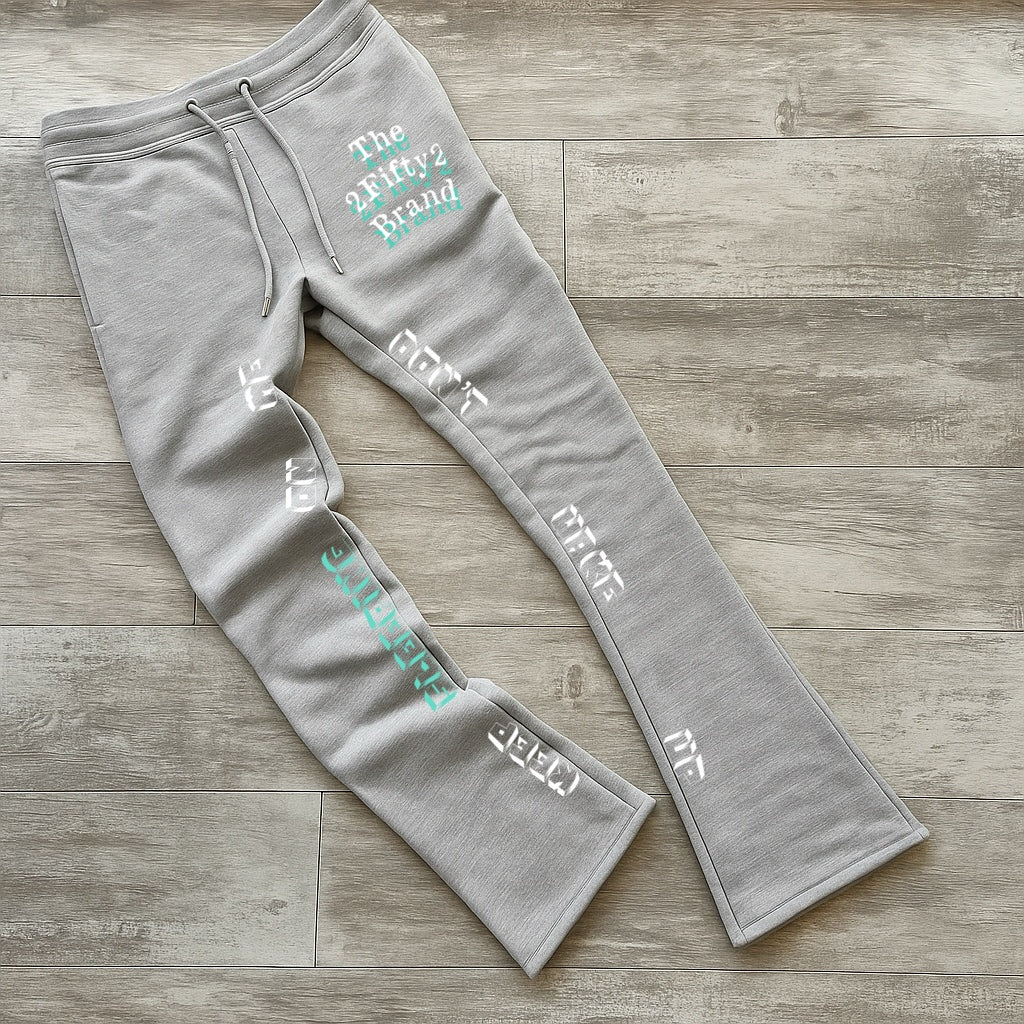 Plus size Unisex 2 piece flare bottoms jogger sweatsuit