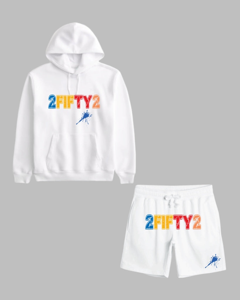 Plus size Men’s 252 Splash summer sweat shorts