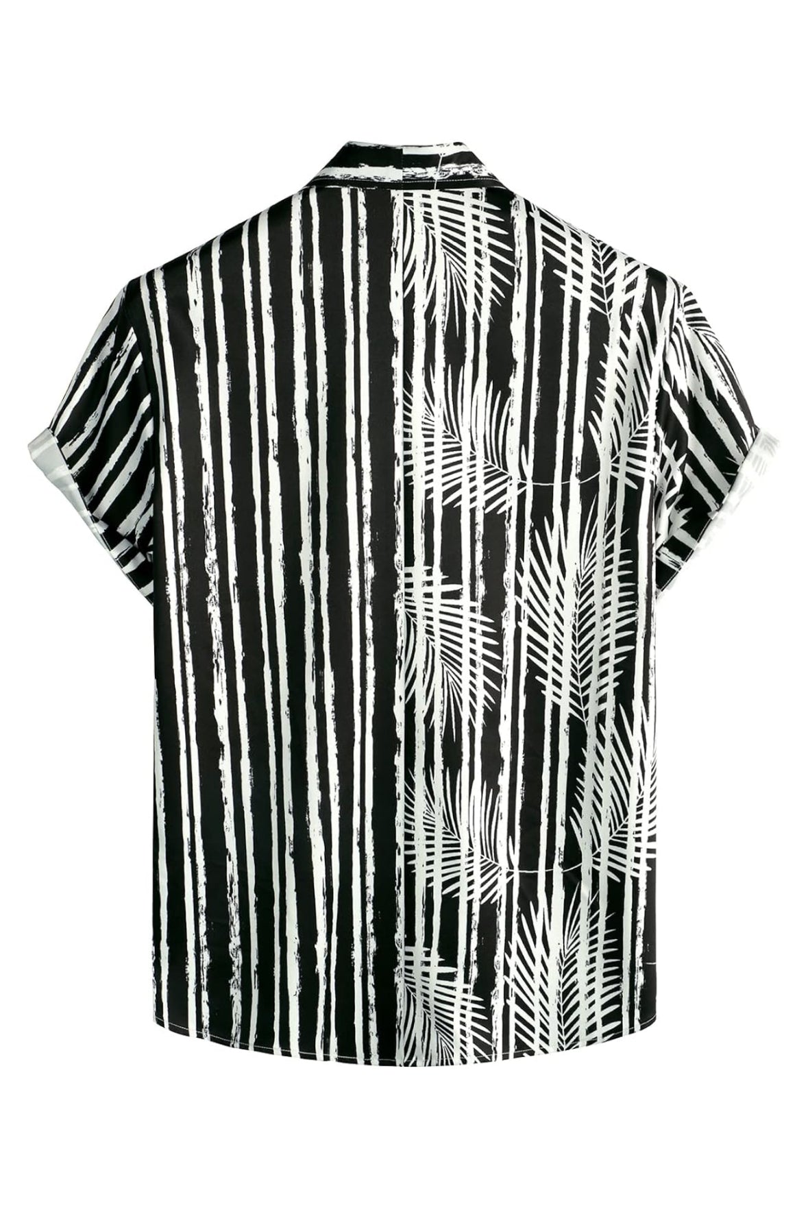 Men’s striped button down shirt