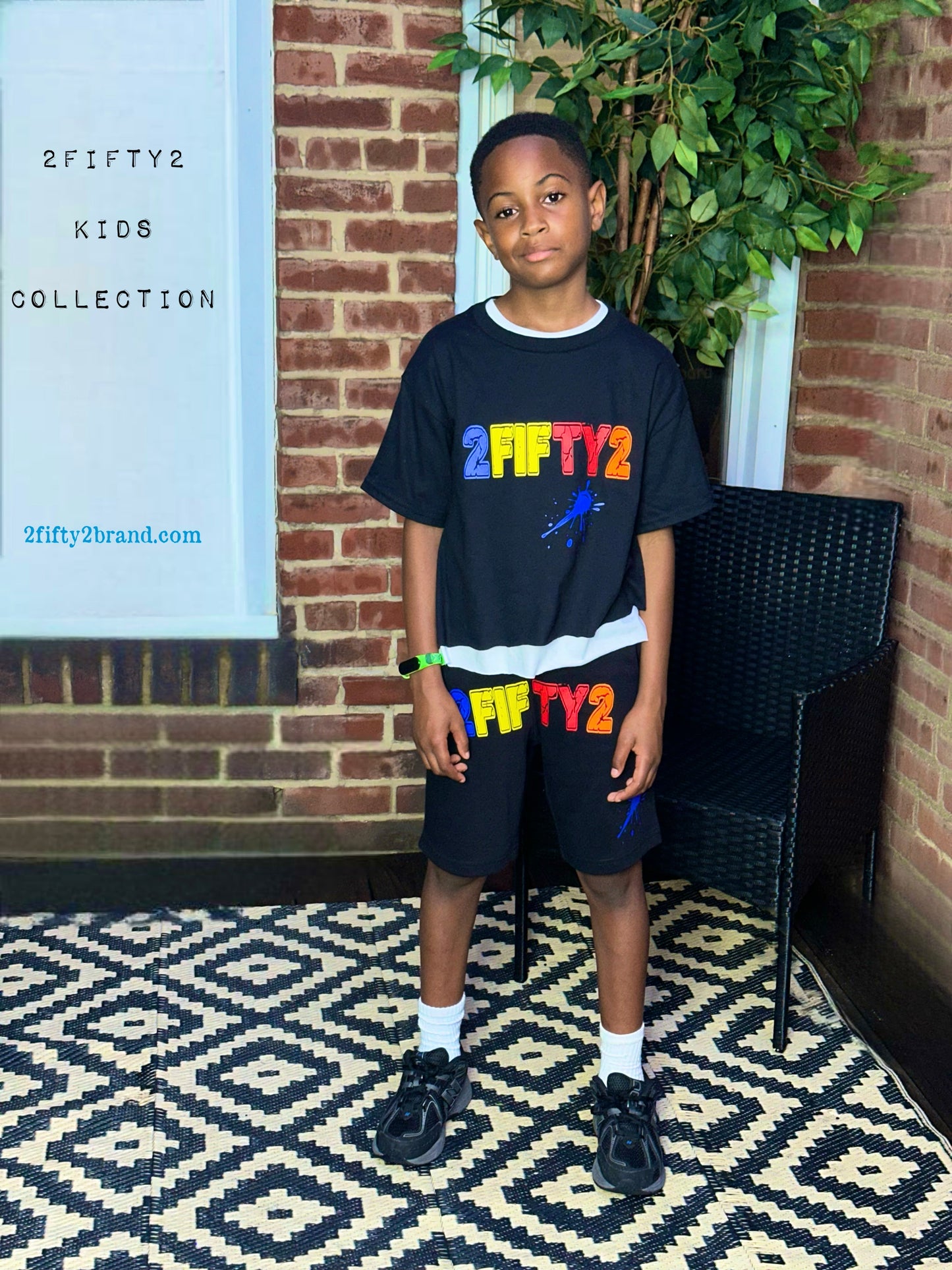 Boys Splash short set by the 2fifty2 brand