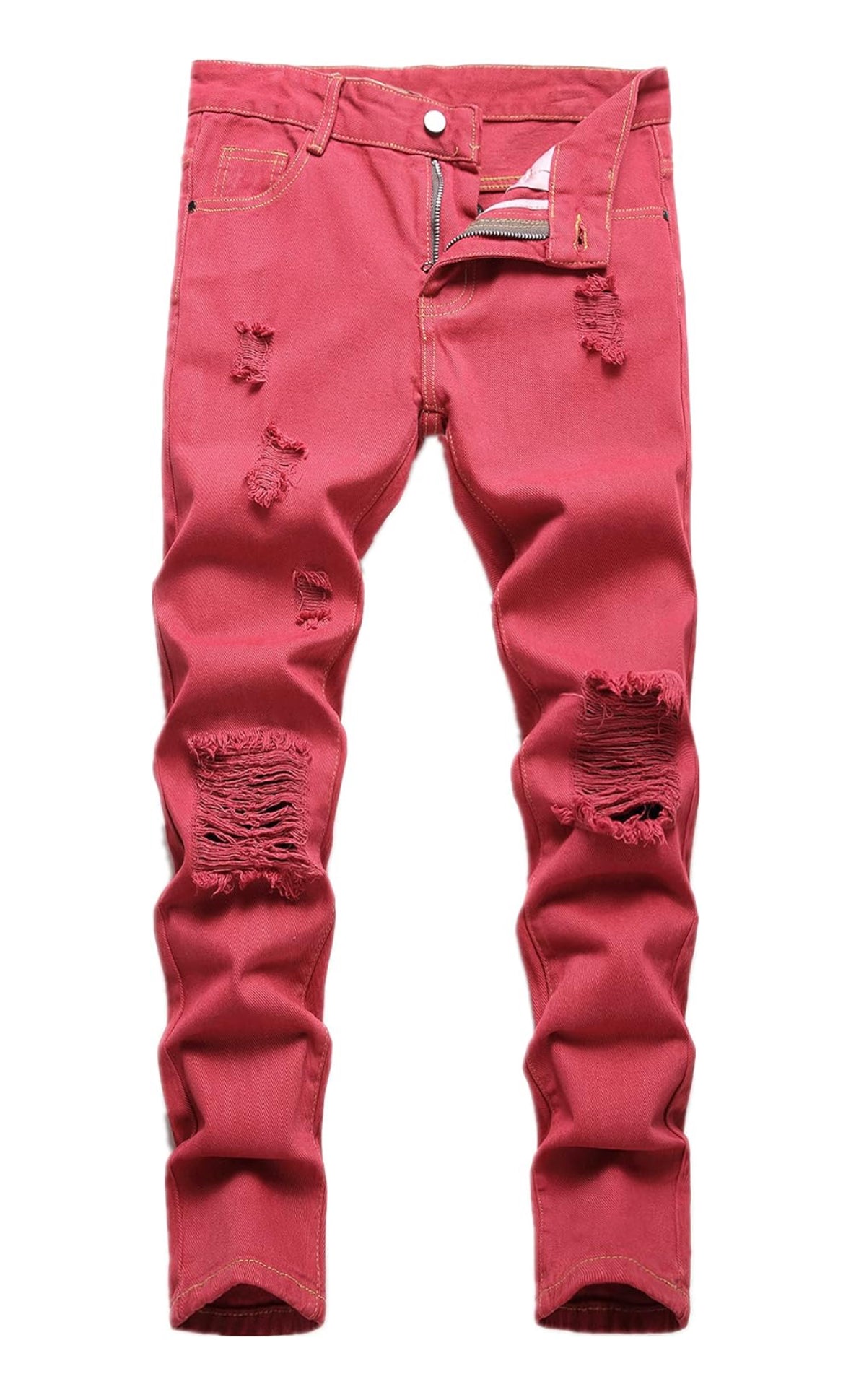 Boys skinny slim fit distressed jeans by the 2fifty2 brand