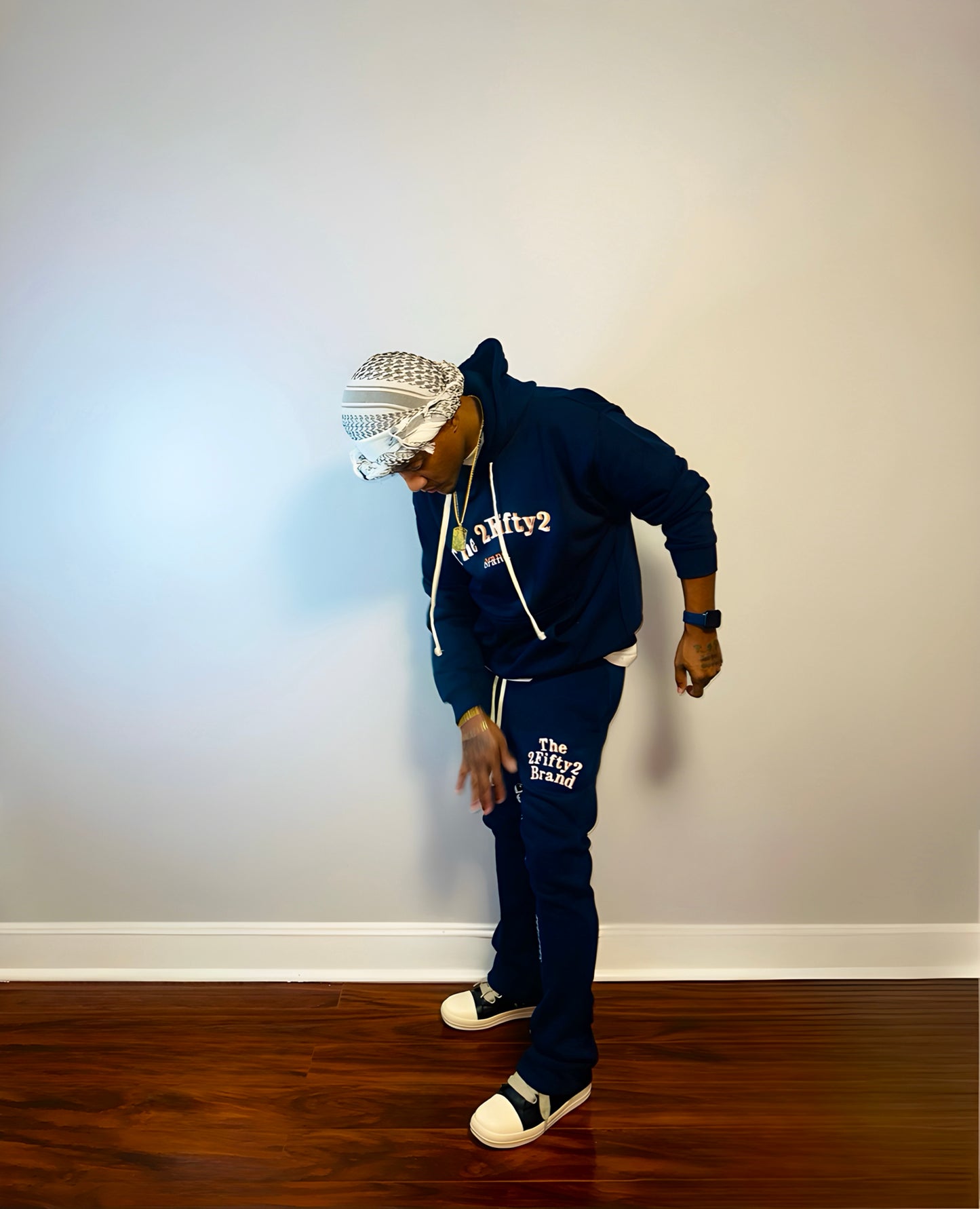 Plus size Unisex stacked sweat pants by 2fifty2
