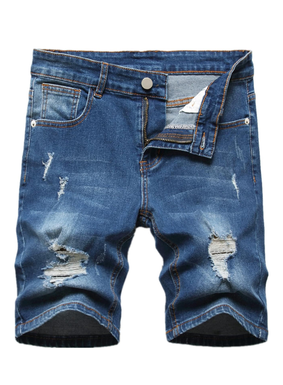 Boys distressed Jean shorts