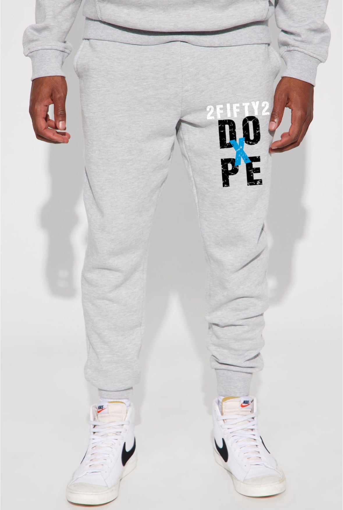 Plus size Mens “DOPE” Jogger Sweatpants by 2fifty2