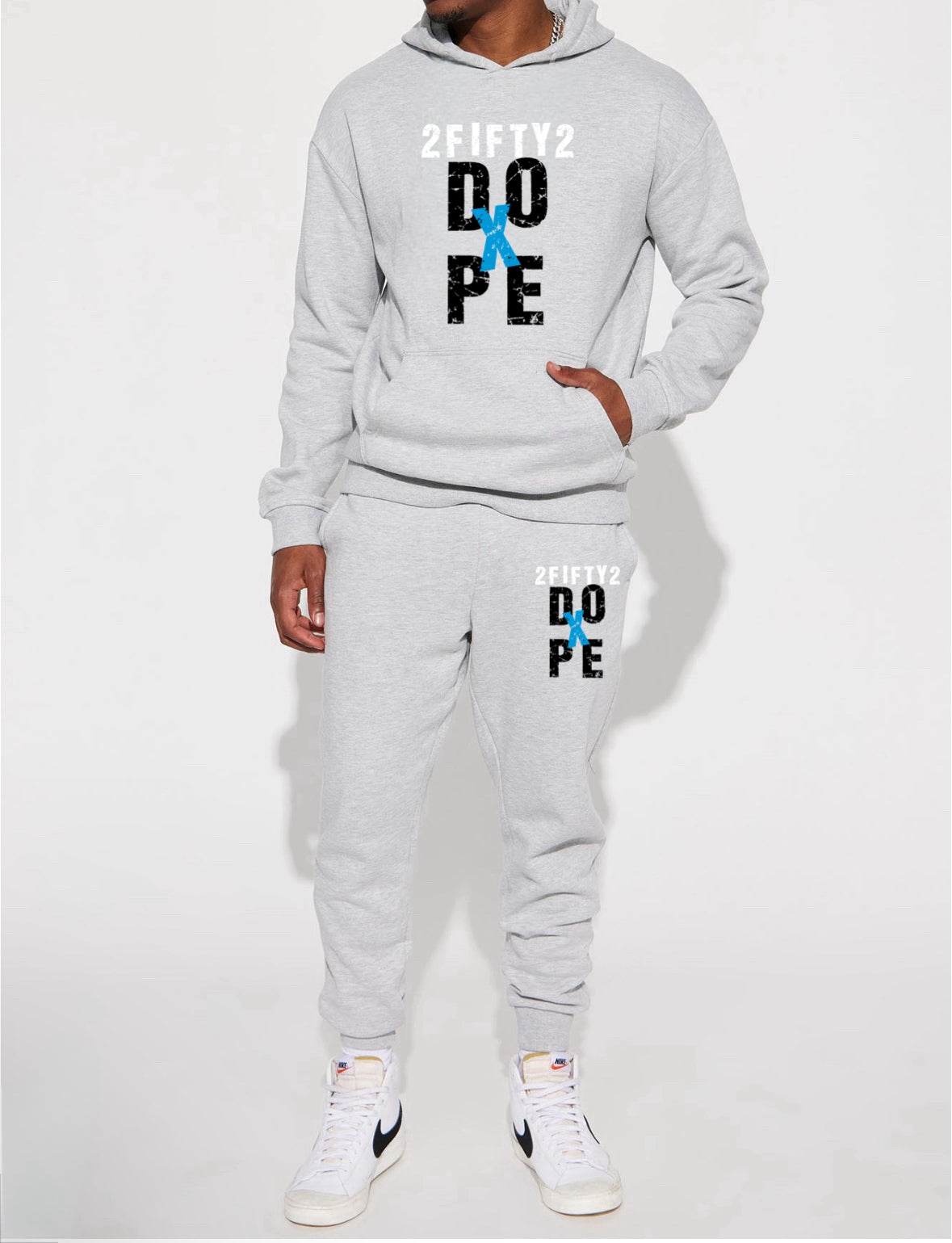 Plus size Men’s DOPE jogger set