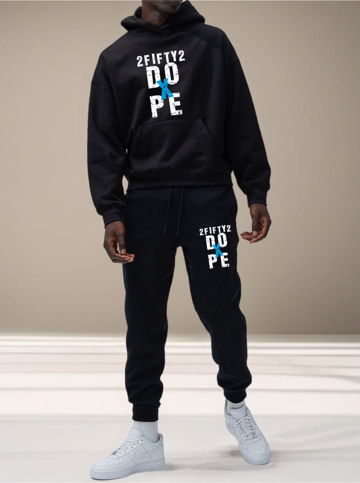 Plus size Men’s DOPE jogger set