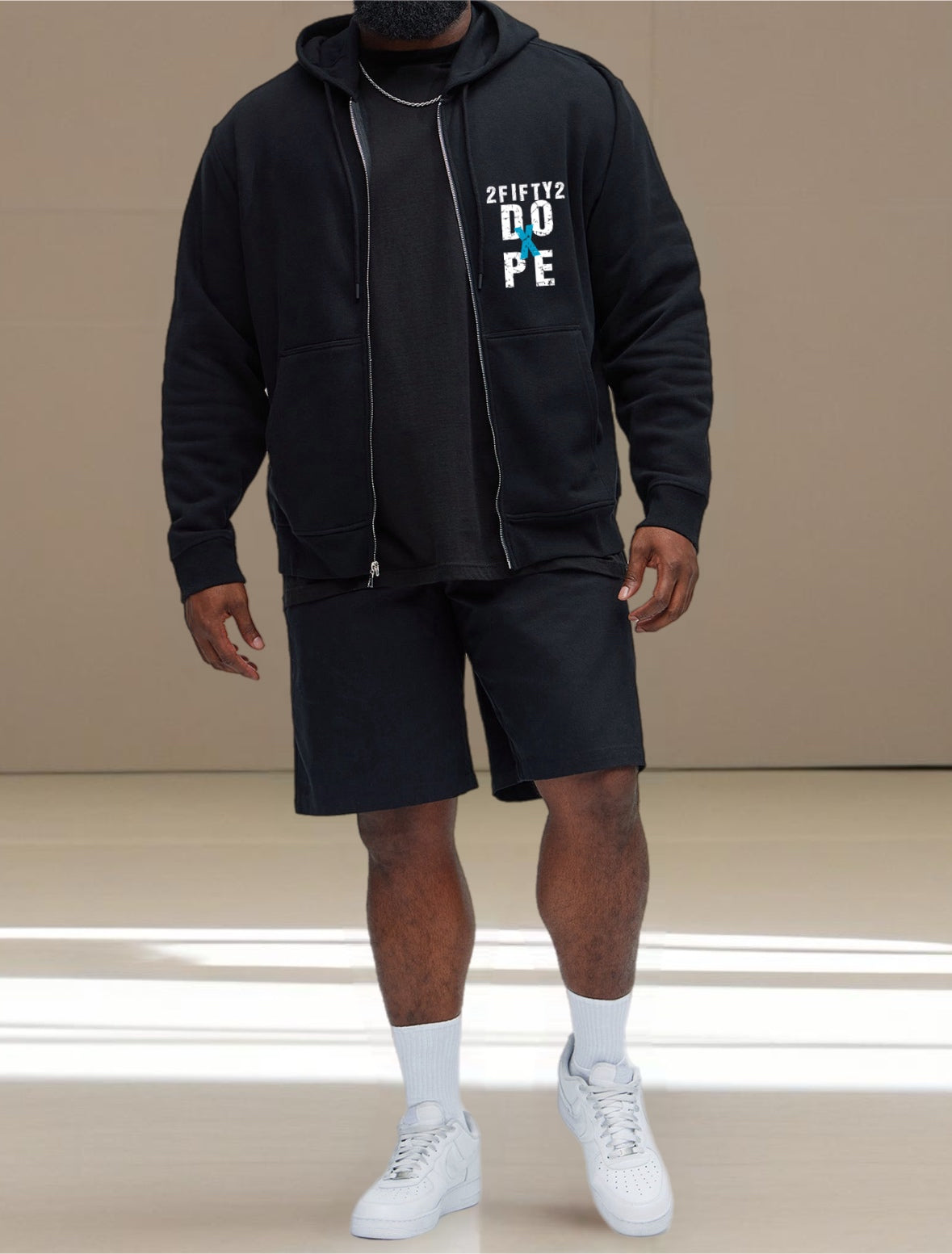 Plus size DOPE 2Fifty2 Zip up hoodie