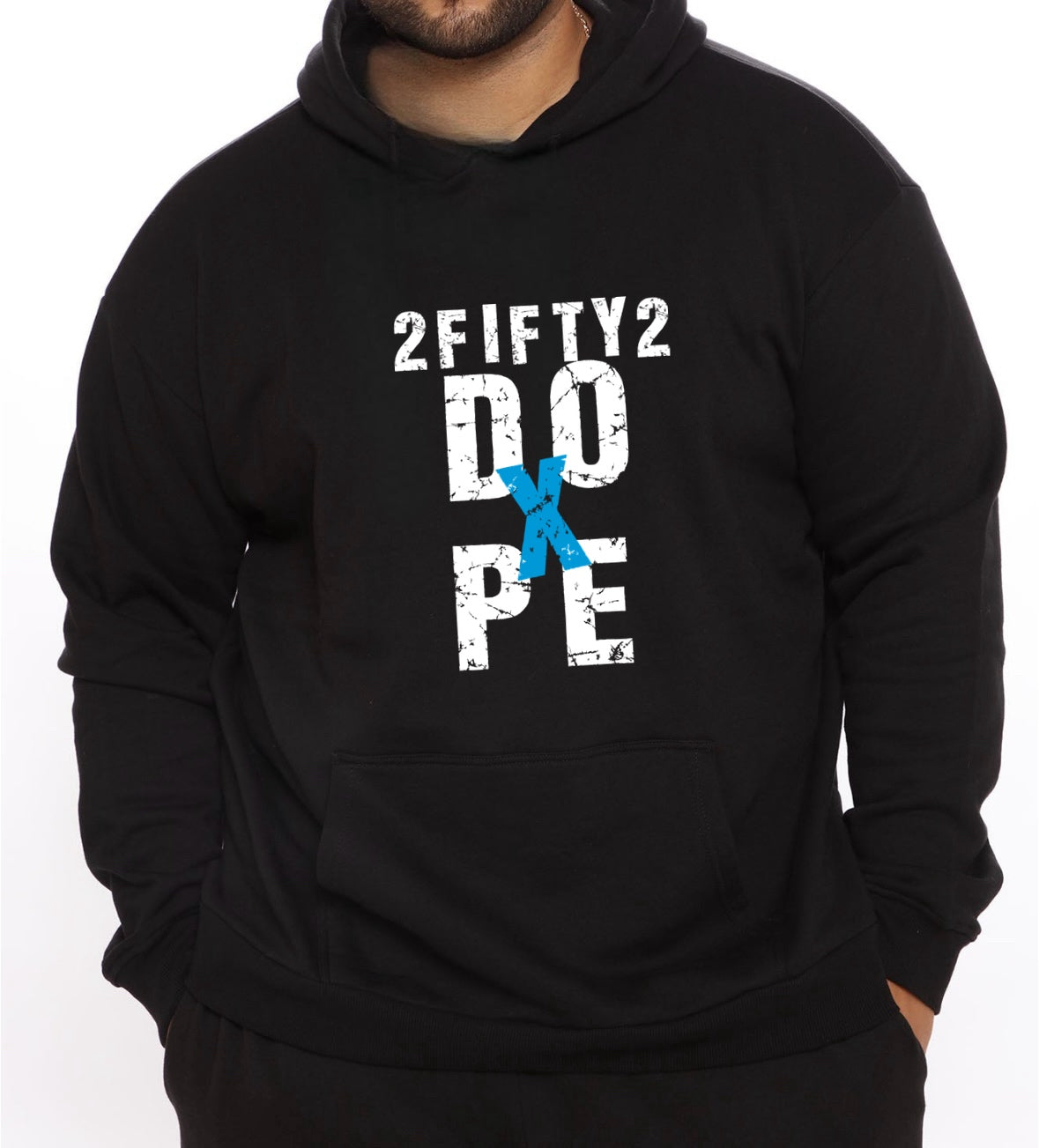 Plus size DOPE 2Fifty2 pullover hoodie