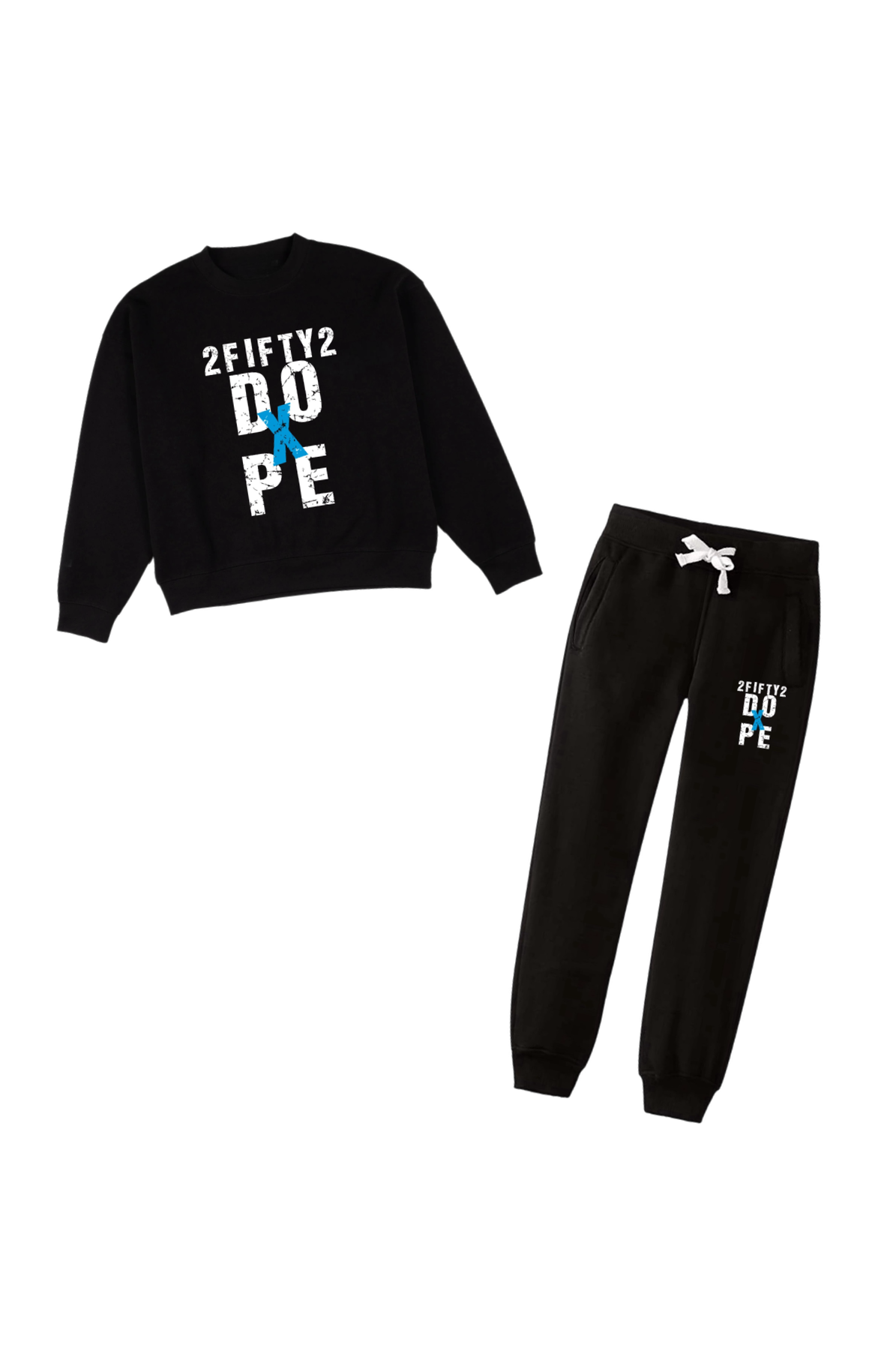 Children’s “DOPE” sweatsuit by the 2fifty2 brand