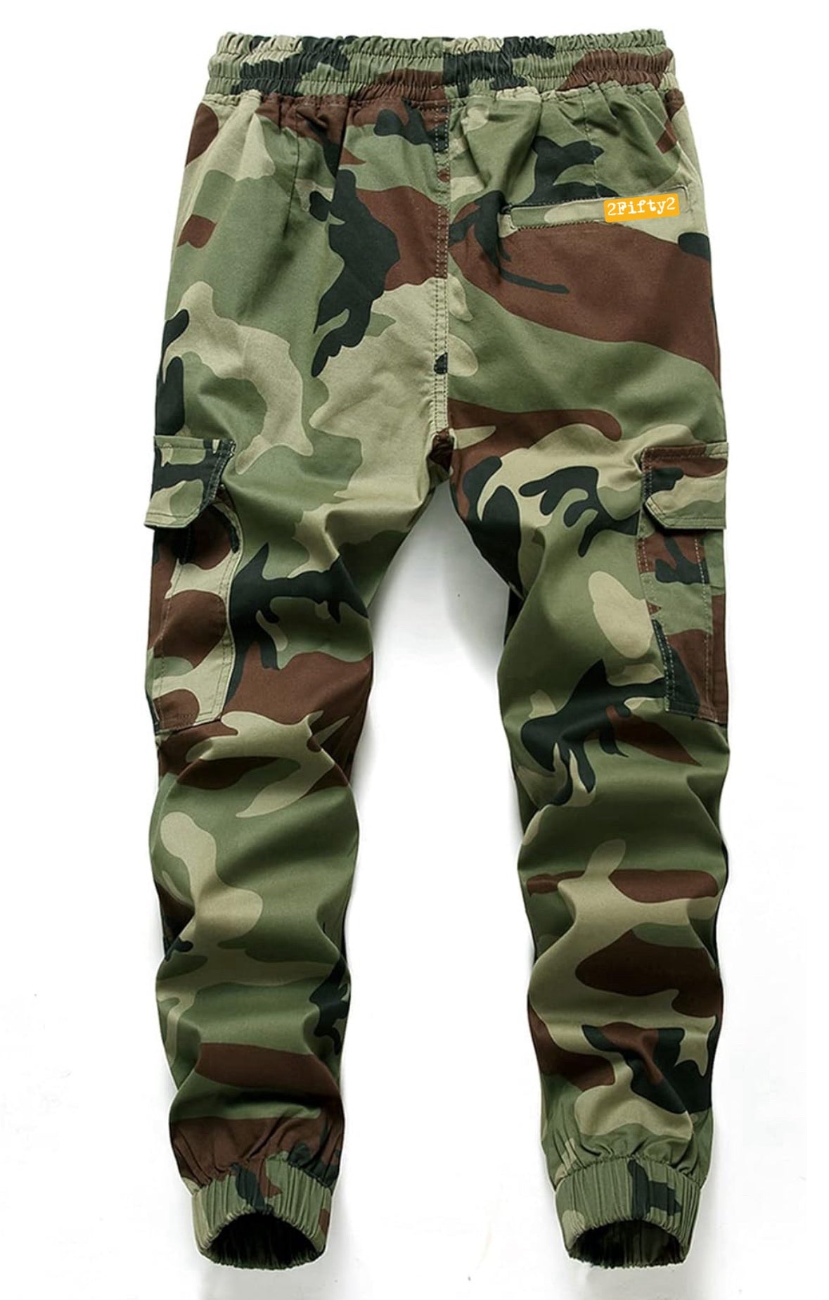 Boys army fatigue cargo pants