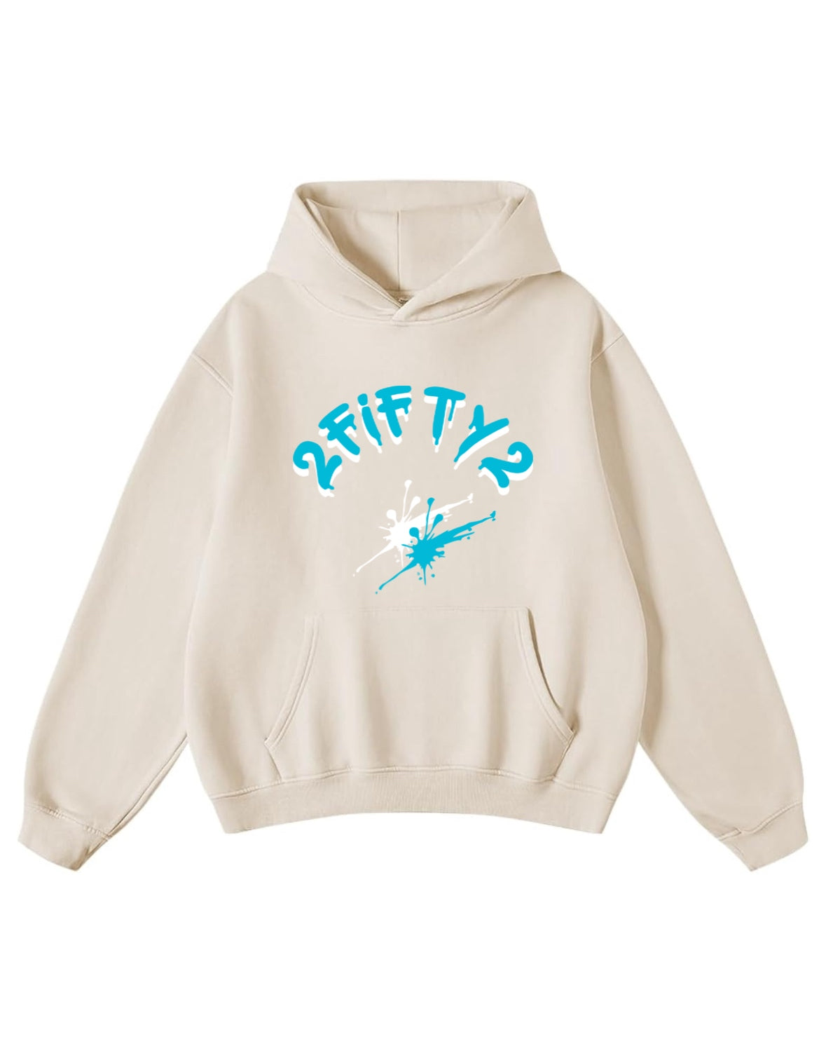 Men’s acid wash spalsh hoodie by 2fifty2