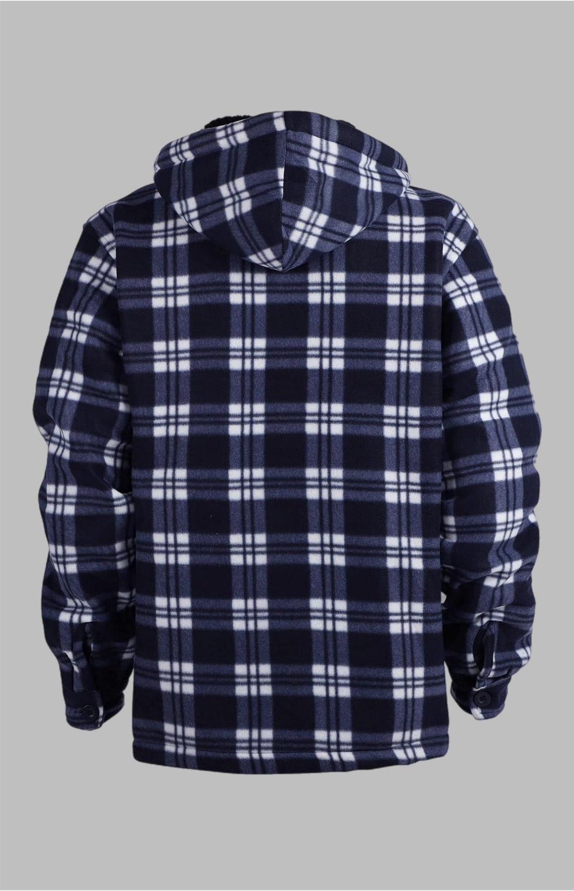 Men’s heavy plaid flannel jacket