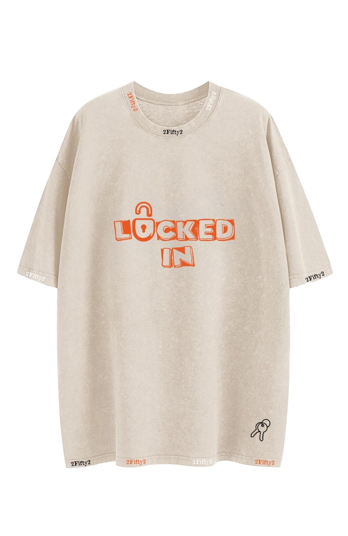Kids vintage acid wash locked in tee by the 2fifty brand