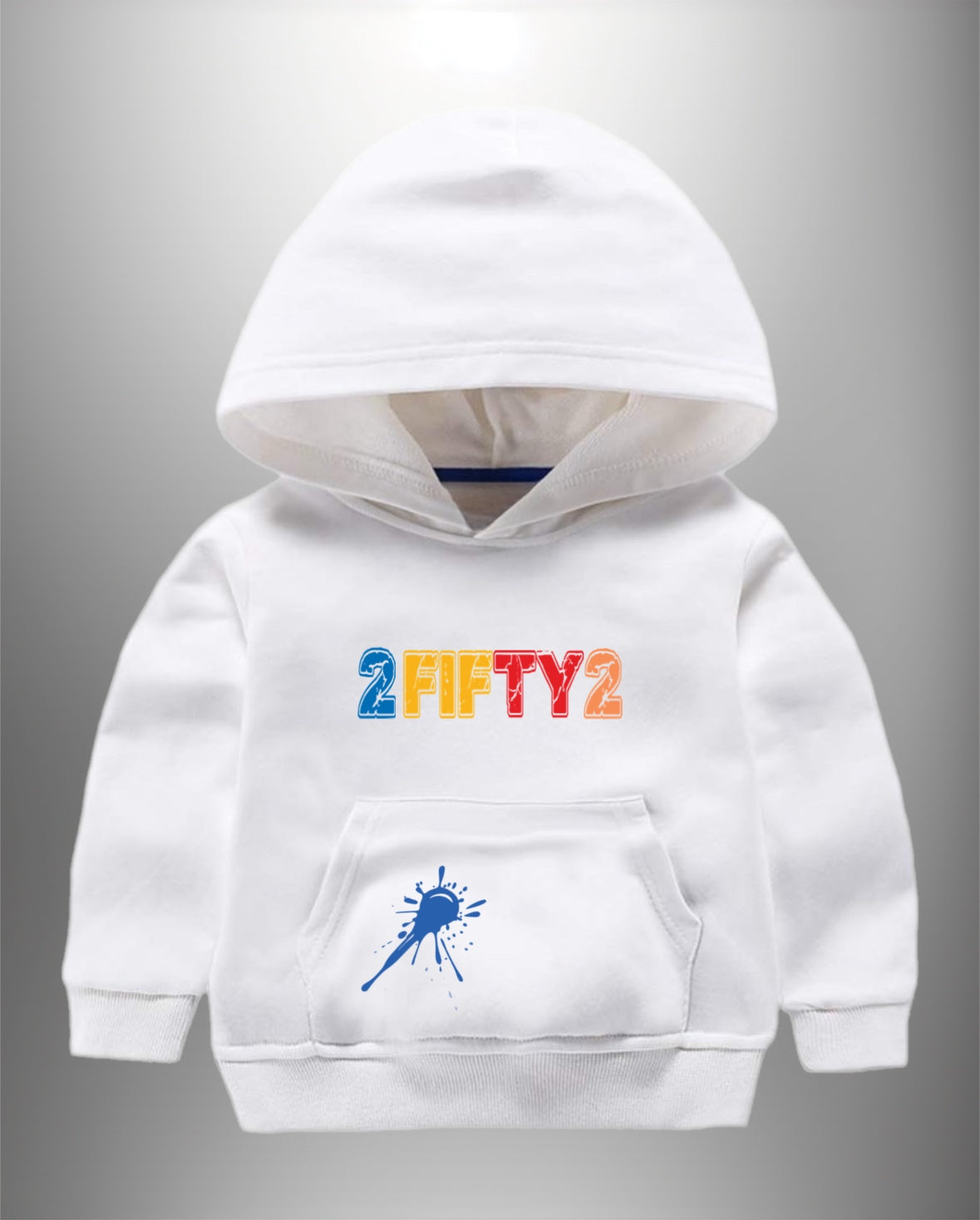 Toddler pullover splash hoodie by The 2Fifty2 Brand