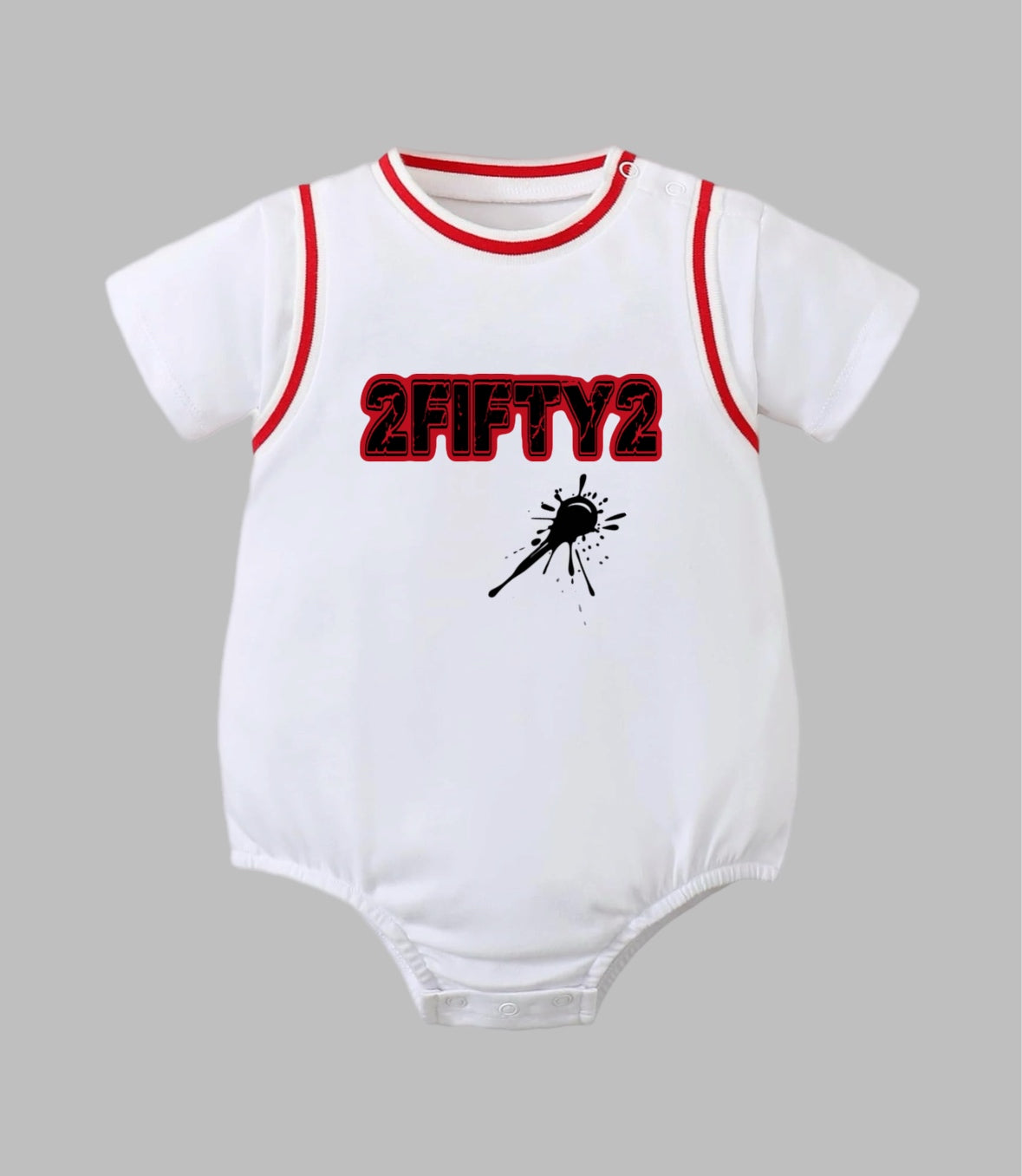 Infant + Newborn Custom 2Fifty2 Basketball Jersey