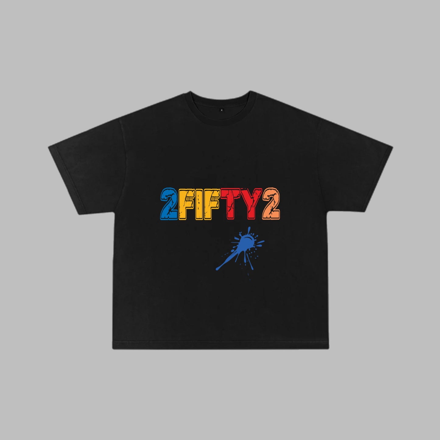 Toddler graphic splash tee shirt