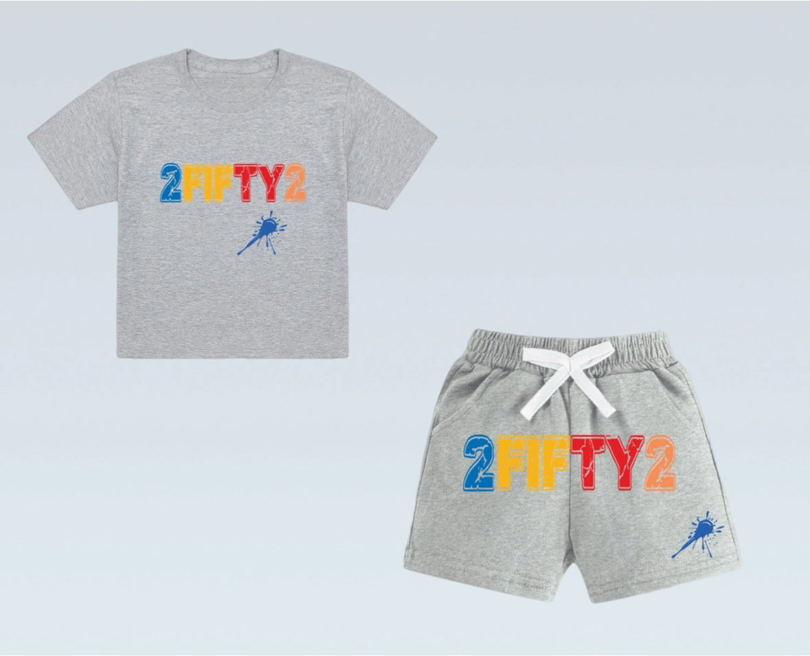 Toddler graphic splash tee shirt