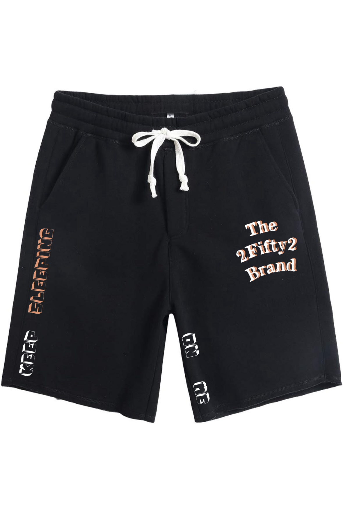 Plus size Men’s fleece sweat shorts by the 2fifty2 brand